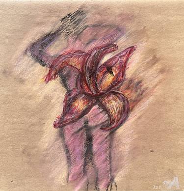 Original Women Drawings by Leni Smoragdova