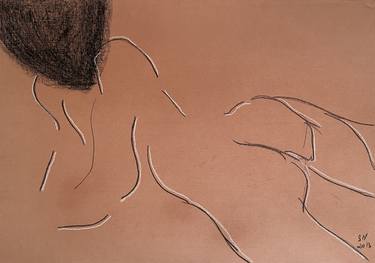 Original Nude Drawings by Leni Smoragdova