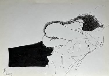 Original Conceptual Erotic Drawings by Leni Smoragdova