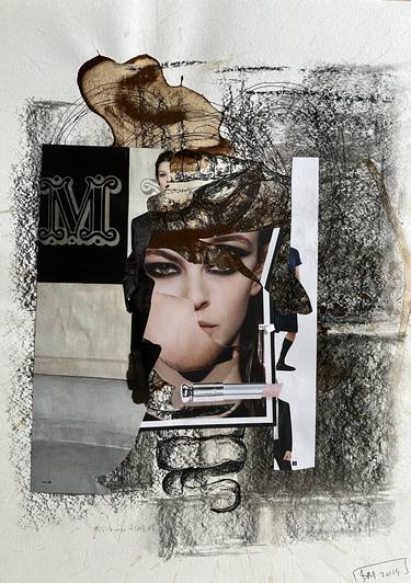 Original Conceptual Fashion Collage by Leni Smoragdova