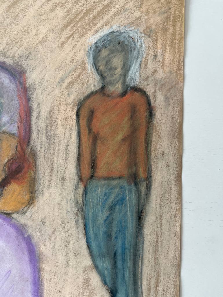 Original Figurative Still Life Drawing by Leni Smoragdova