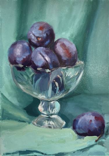 Print of Realism Still Life Paintings by Olena Batchenko