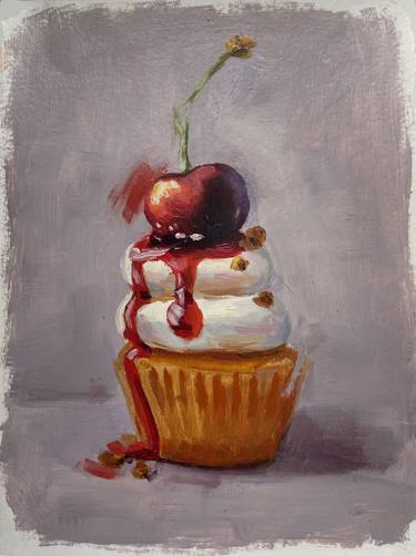 Print of Realism Food & Drink Paintings by Olena Batchenko