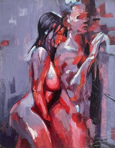 Original Nude Paintings by Olena Batchenko