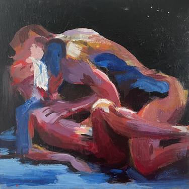 Print of Impressionism Nude Paintings by Olena Batchenko