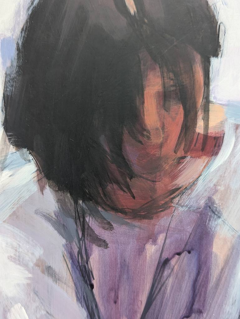 Original Contemporary People Painting by Olenka Garmaziy