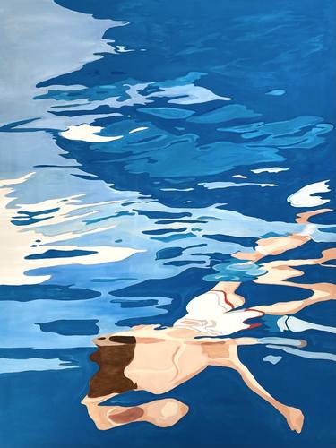 Original Contemporary Water Paintings by Brice Mantovani