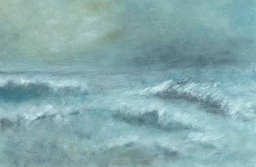 Original Impressionism Seascape Paintings by Hilary Marsh