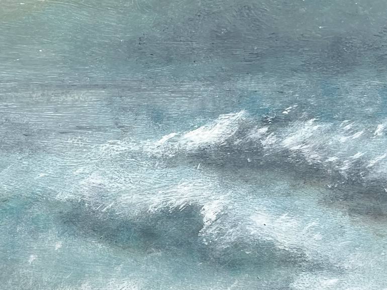 Original Seascape Painting by Hilary Marsh