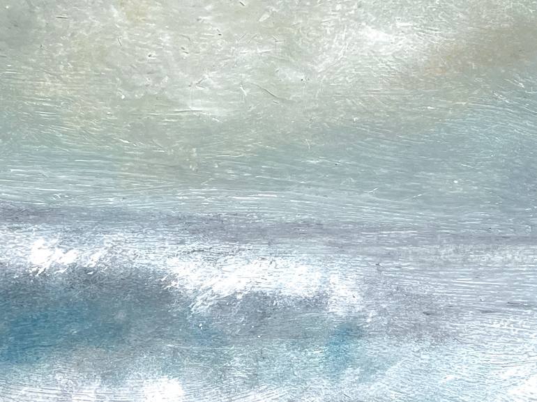 Original Impressionism Seascape Painting by Hilary Marsh