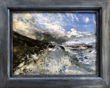 Original Impressionism Beach Paintings by Hilary Marsh