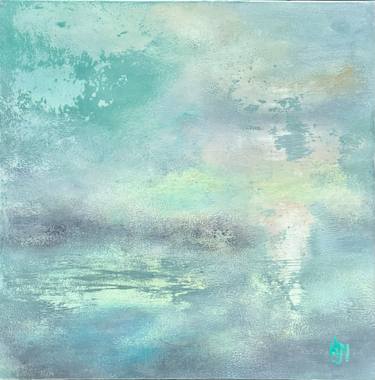 Original Abstract Expressionism Seascape Paintings by Hilary Marsh