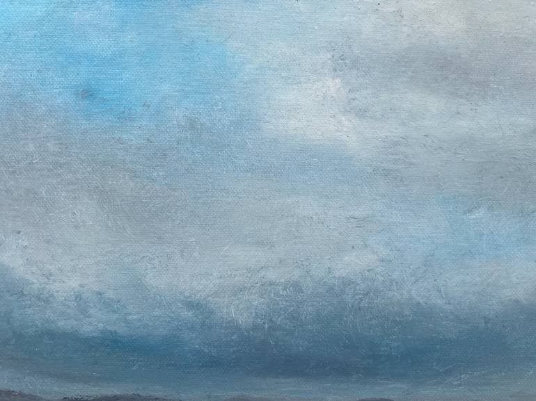 Original Impressionism Seascape Painting by Hilary Marsh