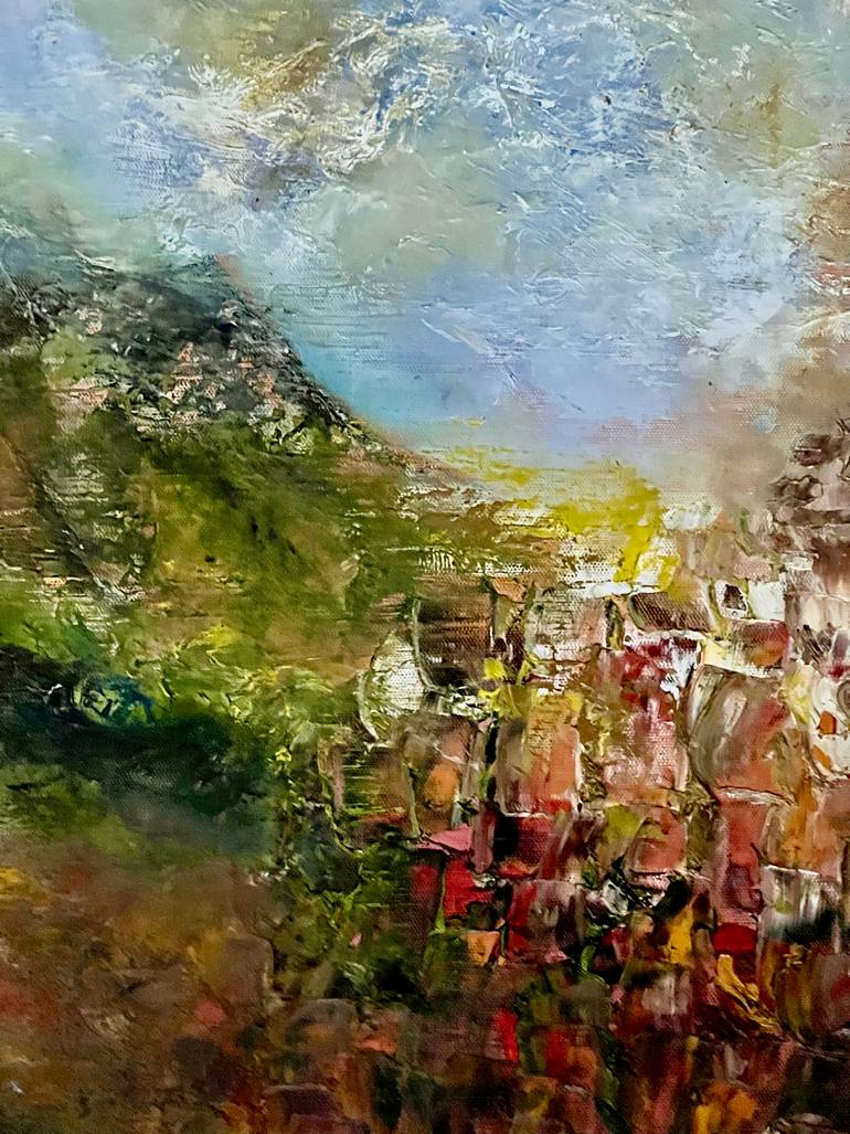 Original Abstract Expressionism Abstract Painting by Hilary Marsh