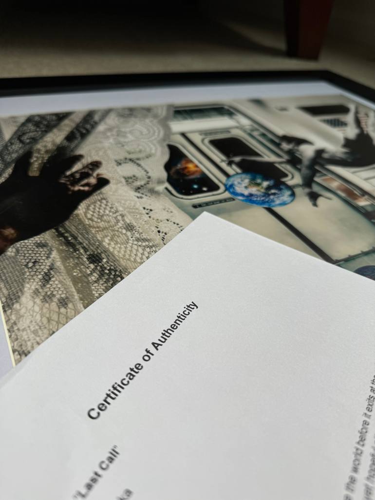 Original Conceptual Outer Space Digital by Tetyana Hubska