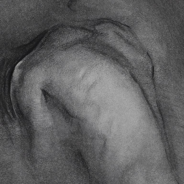 Original Expressionism Body Drawing by stephen molyneaux