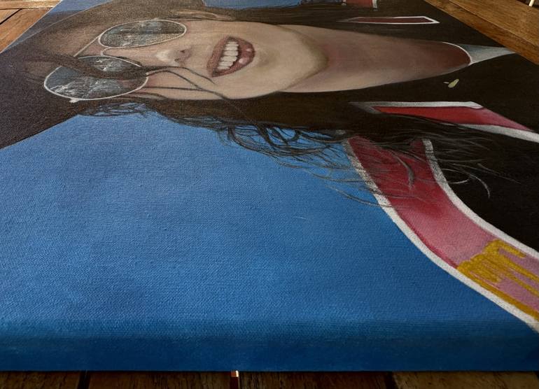 Original Realism Pop Culture/Celebrity Painting by Cintia Tempone