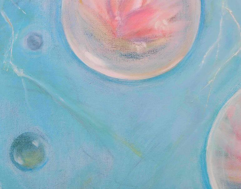 Original Conceptual Floral Painting by Shyhing Wu