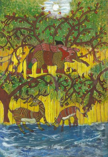 Original Nature Paintings by Brinda Madhavan