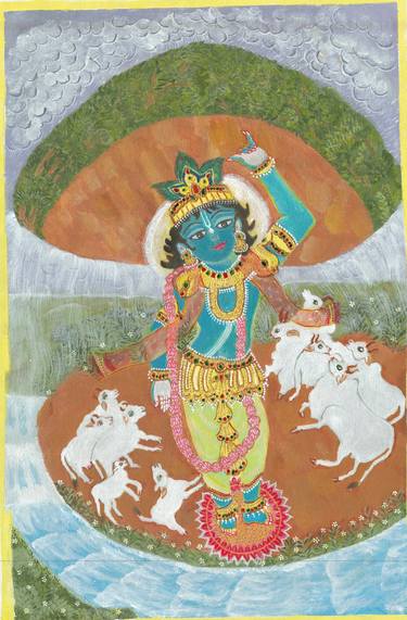Original Illustration Religion Paintings by Brinda Madhavan