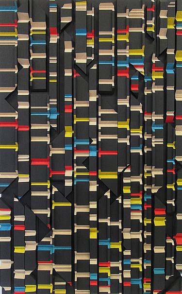 Original Geometric Abstract Sculpture by Frank Murri
