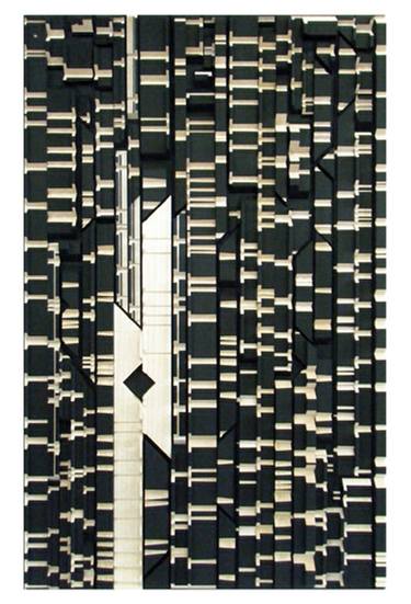 Print of Algorithmic Abstract Sculpture by Frank Murri