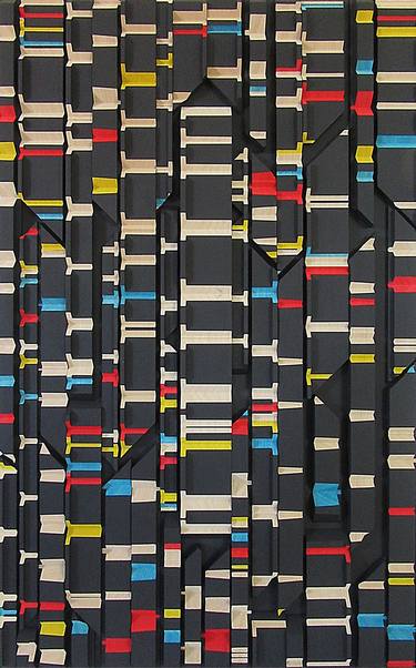 Original Algorithmic Abstract Sculpture by Frank Murri