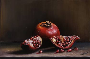 Pomegranates Painting thumb