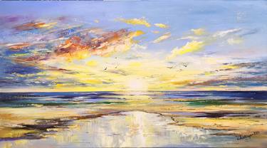 Original Abstract Seascape Paintings by Garik Avetisyan