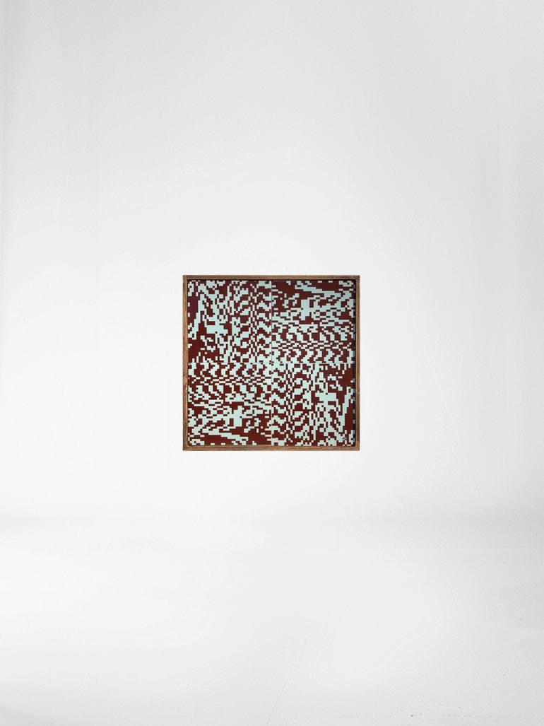 Original Op Art Patterns Mixed Media by Asset Abdirov