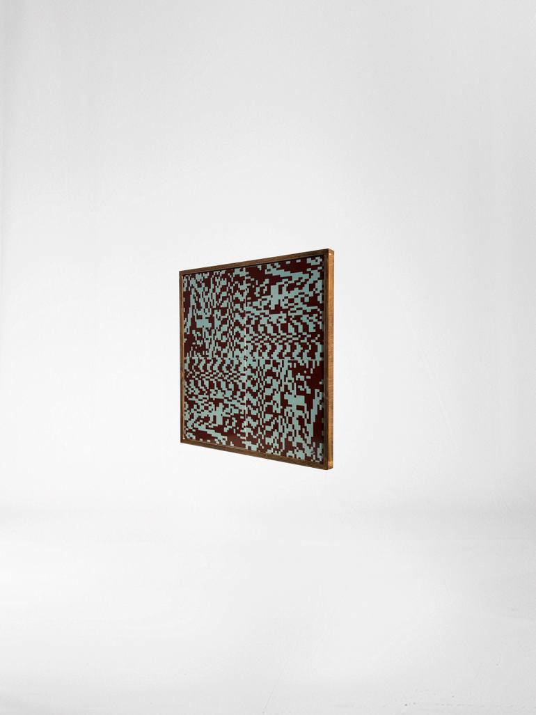 Original Op Art Patterns Mixed Media by Asset Abdirov