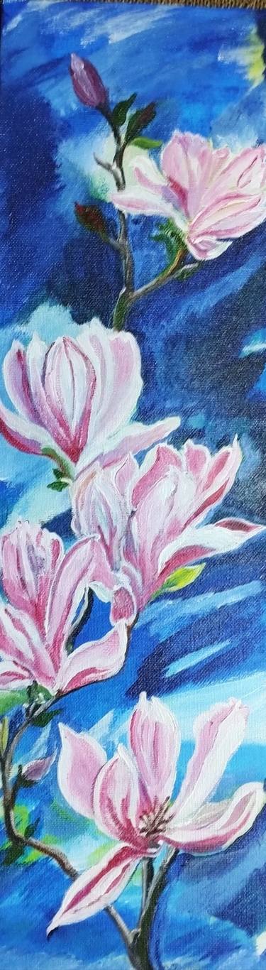 Original Abstract Floral Paintings by Minakshi Mishra