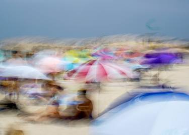 Original Abstract Expressionism Beach Photography by Luca Ortolani Klein