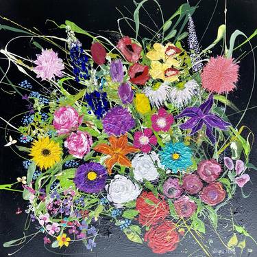 Original Floral Paintings by Diane Plant Art