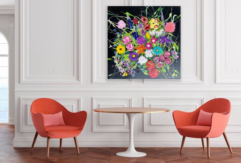 Original Floral Painting by Diane Plant Art
