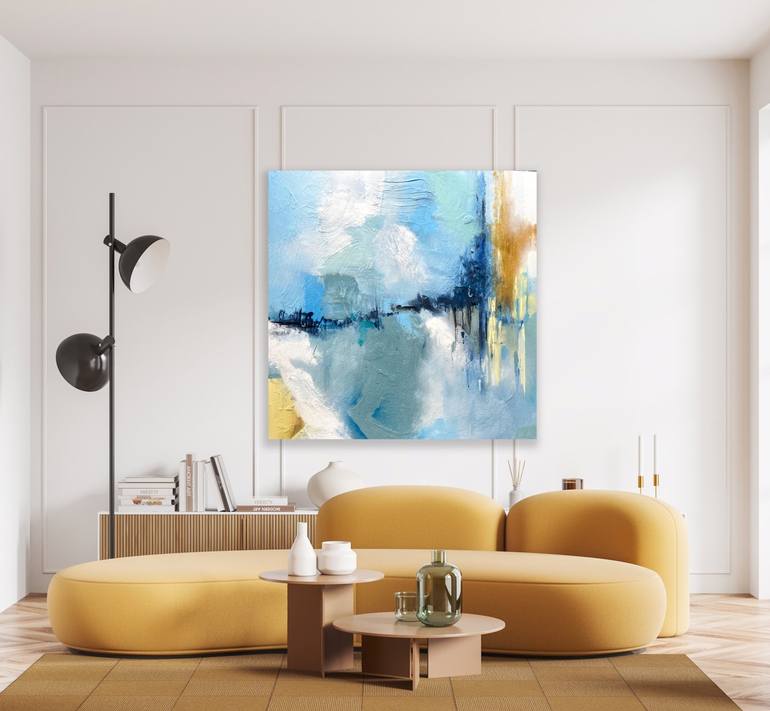 Original Abstract Painting by Diane Plant Art