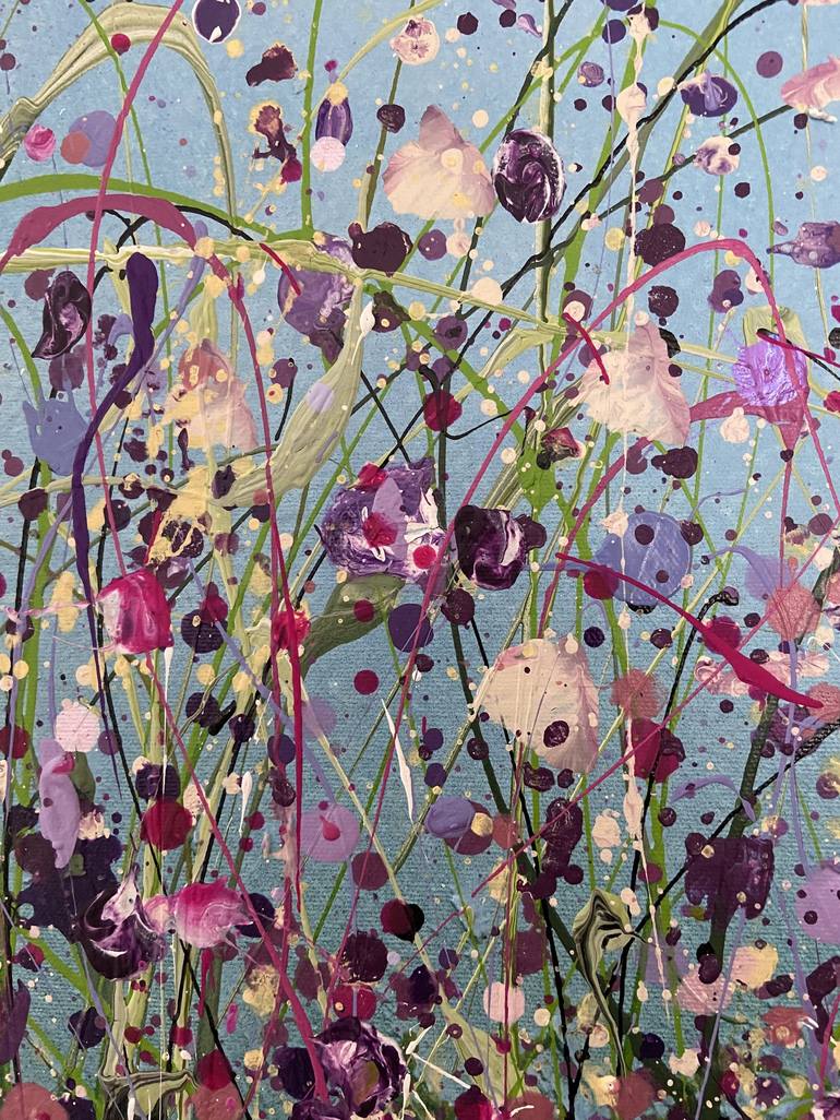 Original Floral Painting by Diane Plant Art