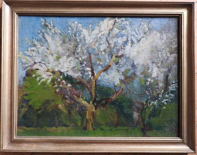 Original Impressionism Landscape Painting by Piotr Konczarek