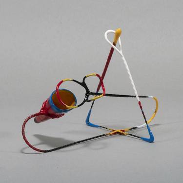 Original Conceptual Abstract Sculpture by Richard H Alpert