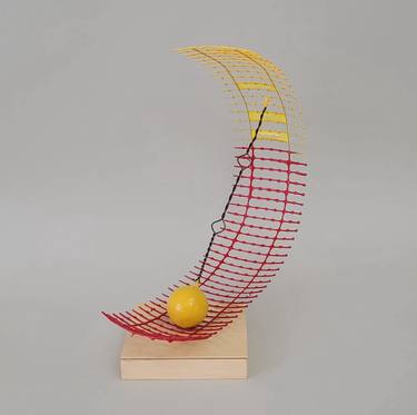 Original Dada Abstract Sculpture by Richard H Alpert