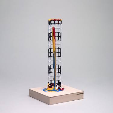 Original Dada Abstract Sculpture by Richard H Alpert