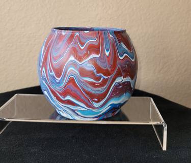 Red, White, and Blue Vase thumb