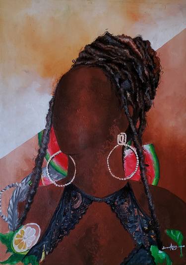 Original Erotic Paintings by donah ntibankundiye