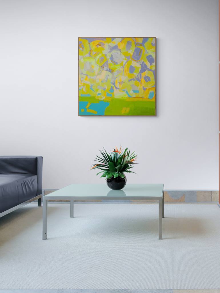 Original Abstract Expressionism Abstract Painting by Taras Ros