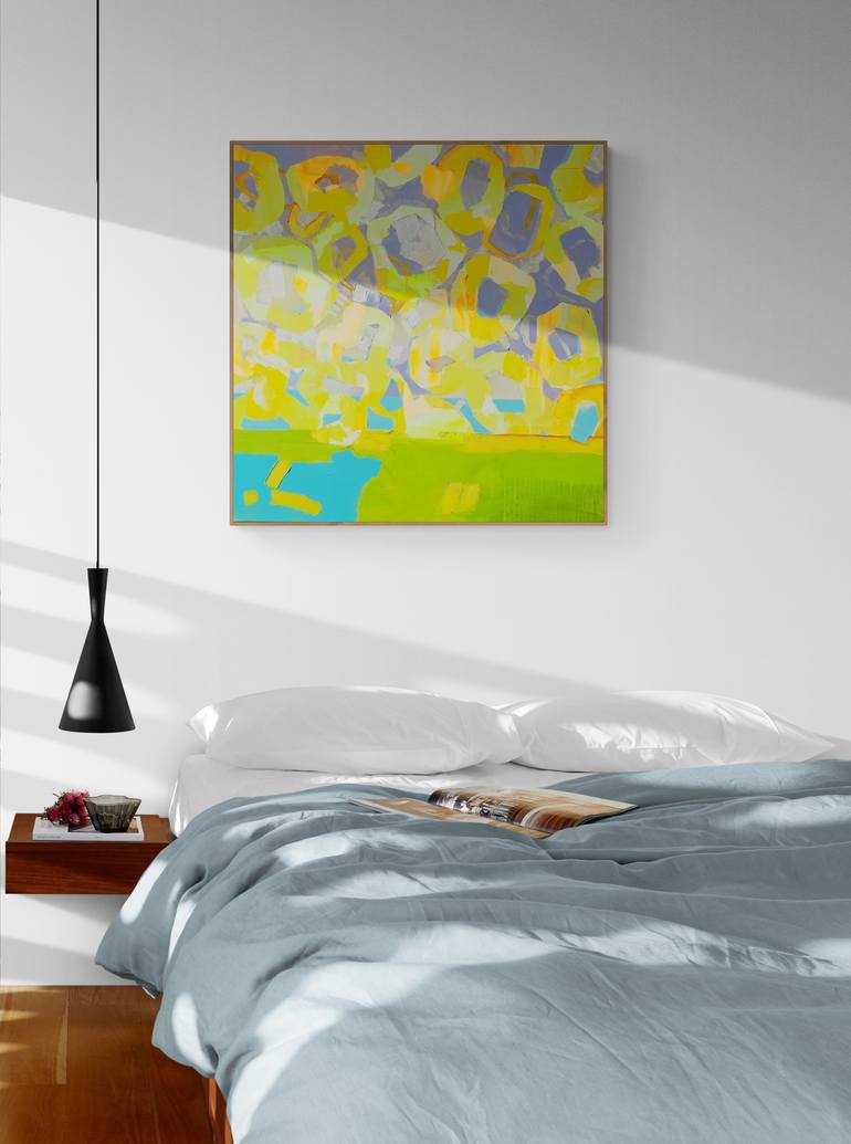 Original Abstract Expressionism Abstract Painting by Taras Ros