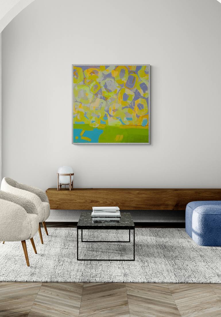 Original Abstract Expressionism Abstract Painting by Taras Ros