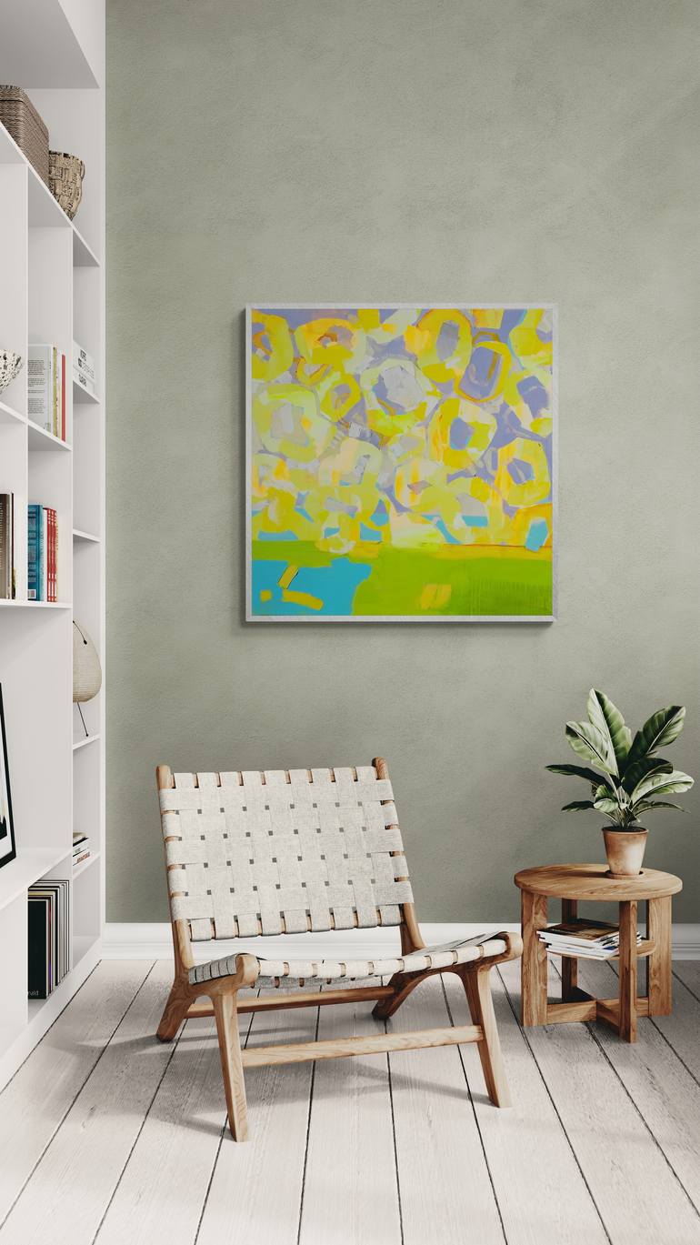 Original Abstract Expressionism Abstract Painting by Taras Ros