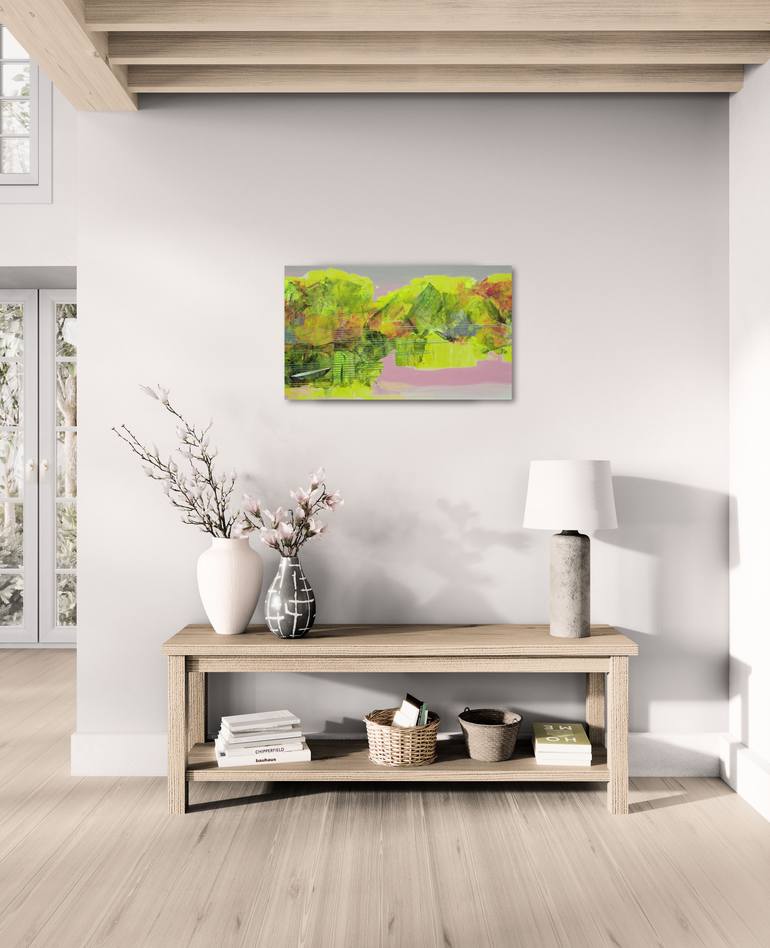 Original Abstract Expressionism Abstract Painting by Taras Ros