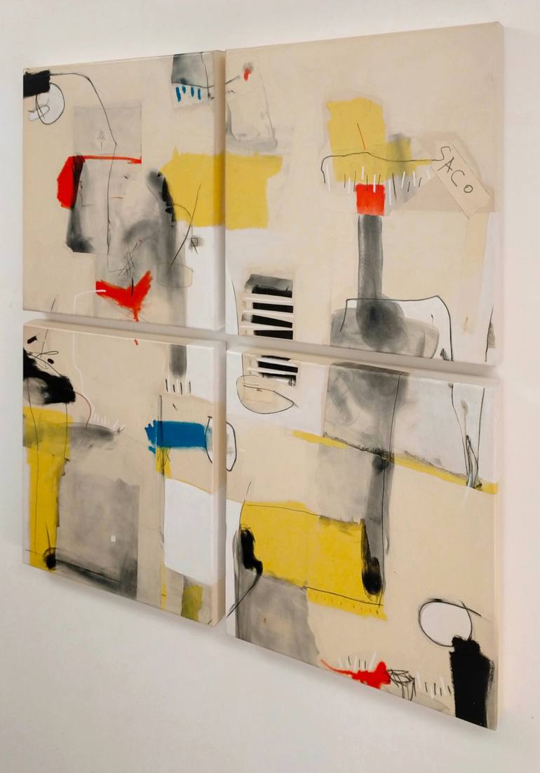 Original Expressionism Abstract Painting by Nenad Boharevic