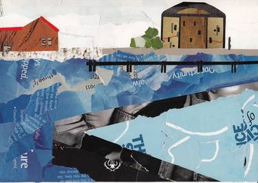 Print of Dada Places Collage by Ray Monde